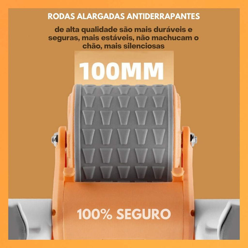 DefinerAbs Pro™ Roda Para Abdominal+ (BRINDE) Tapete de Apoio Premium