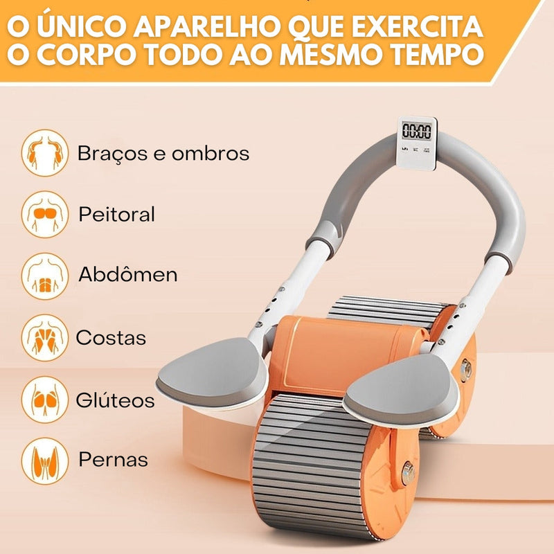 DefinerAbs Pro™ Roda Para Abdominal+ (BRINDE) Tapete de Apoio Premium