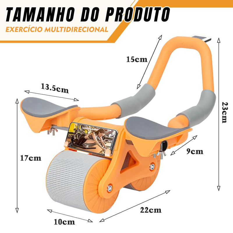 DefinerAbs Pro™ Roda Para Abdominal+ (BRINDE) Tapete de Apoio Premium