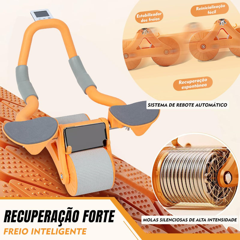 DefinerAbs Pro™ Roda Para Abdominal+ (BRINDE) Tapete de Apoio Premium