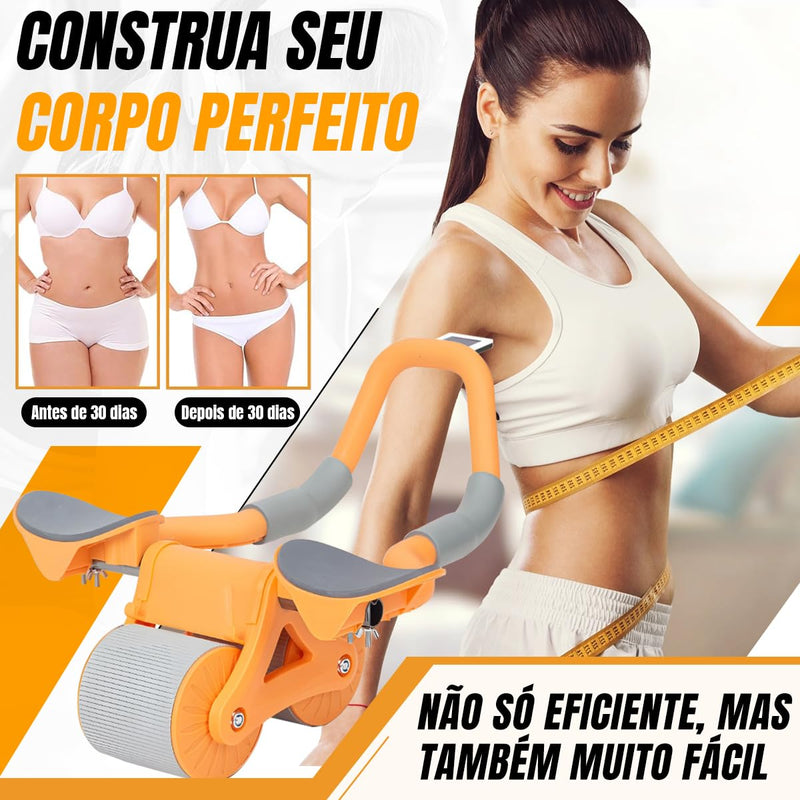 DefinerAbs Pro™ Roda Para Abdominal+ (BRINDE) Tapete de Apoio Premium