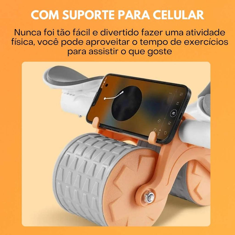 DefinerAbs Pro™ Roda Para Abdominal+ (BRINDE) Tapete de Apoio Premium