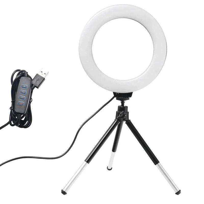 Ring Light com Tripé em LED